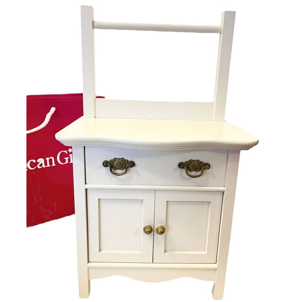 American Girl Samantha Commode Pleasant Company Nightstand Dresser Pamphlet Bag